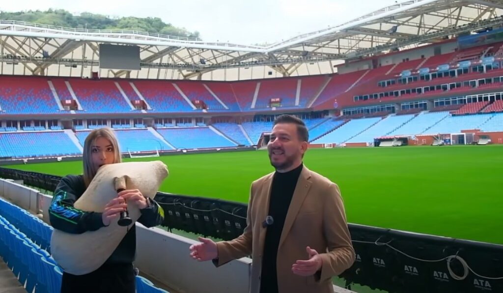 «Σανξαρίνα, η τελευταία παρχαρομάνα»! Σαχταρίδου και Θεοδωρίδης στο γήπεδο της Τραμπζονσπόρ