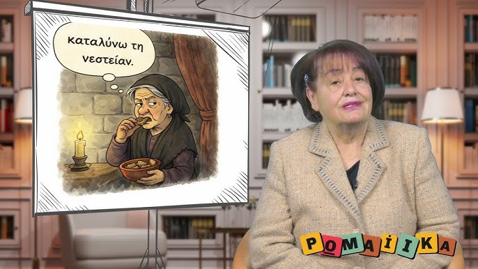 Αρχαιοελληνικές λέξεις που επιβίωσαν στην ποντιακή και το γλυκό Χοσάφ στην πρεμιέρα της εκπομπής “Ρωμαίικα” με τη Γιώτα Ιωακειμίδου