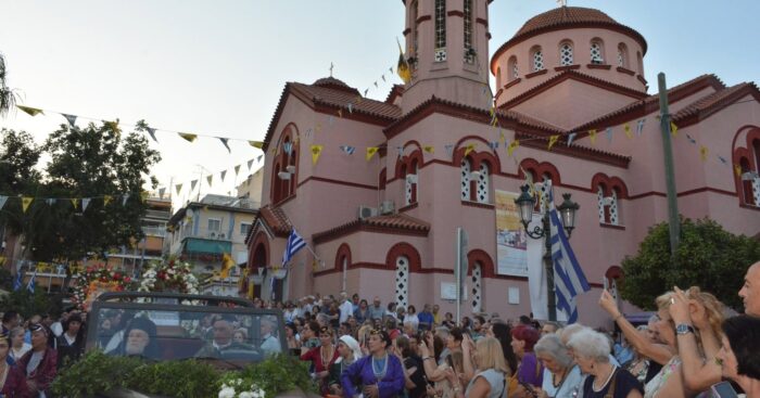 Με λαμπρότητα η πανήγυρη των Αγίων Πάντων και η λιτάνευση της Παναγίας Γουμερά στο ιστορικό Ιωβηλαίο των 100 χρόνων