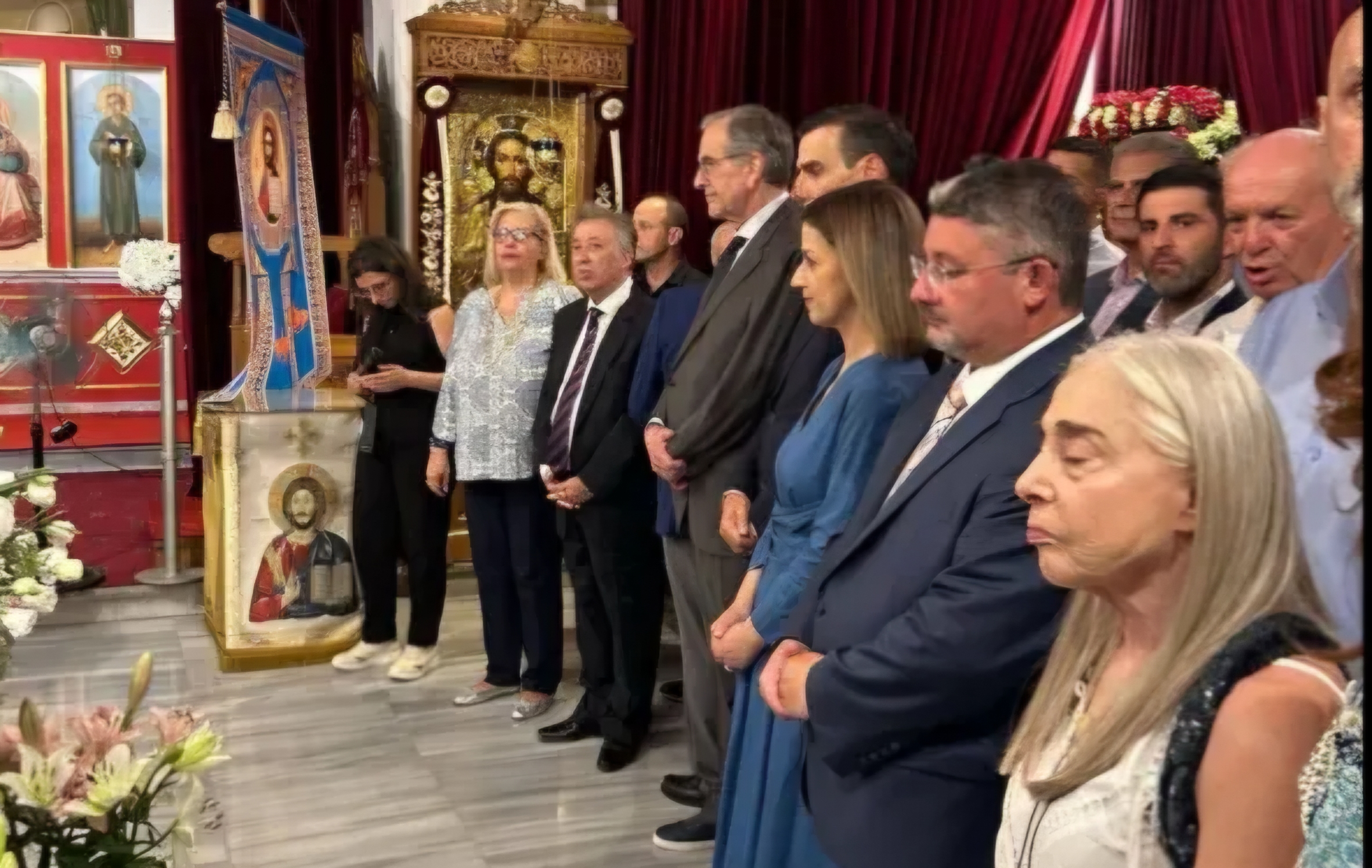 Ο Αντώνης Σαμαράς στην εορτή της Παναγίας Σουμελά στις Αχαρνές -Πλήθος πιστών στην εορτή